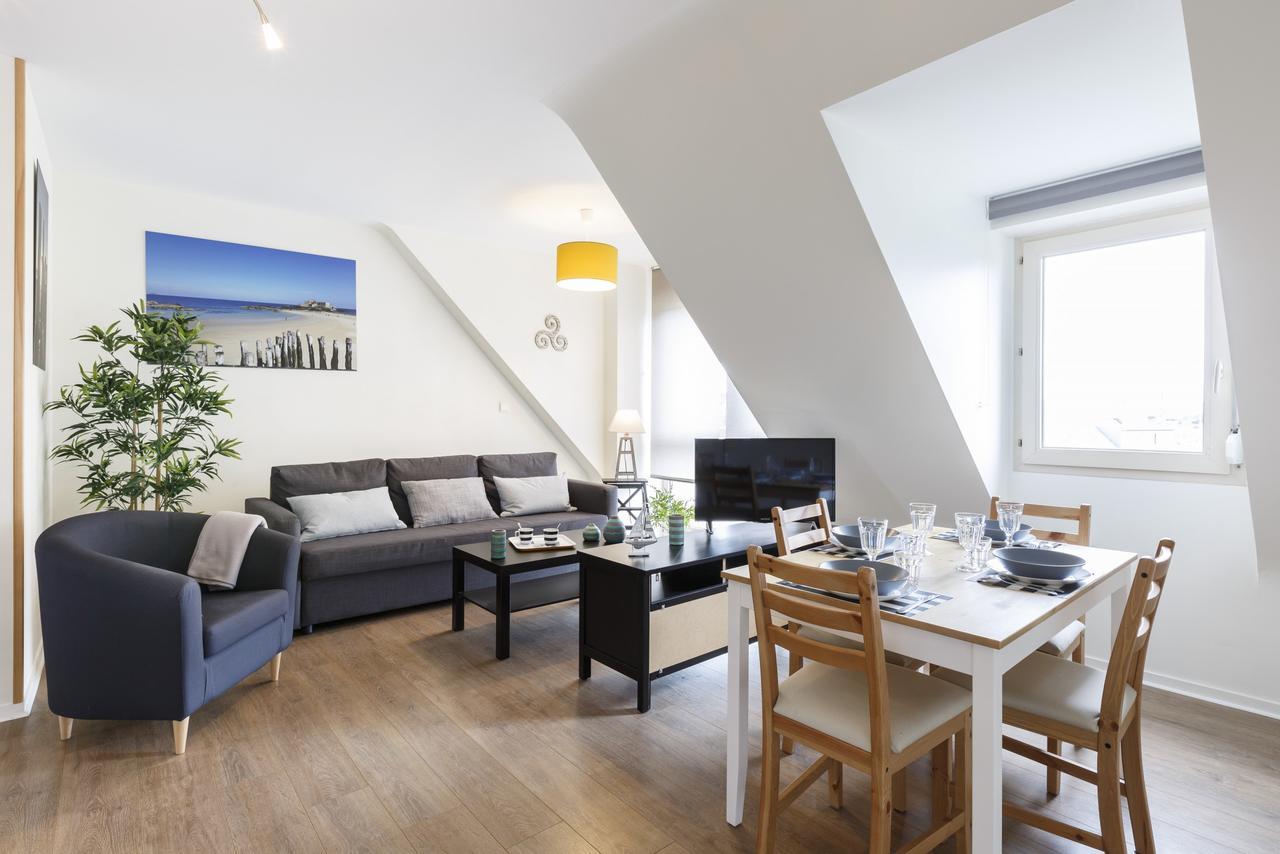 Saint Malo Courtoisville Apartment Bagian luar foto