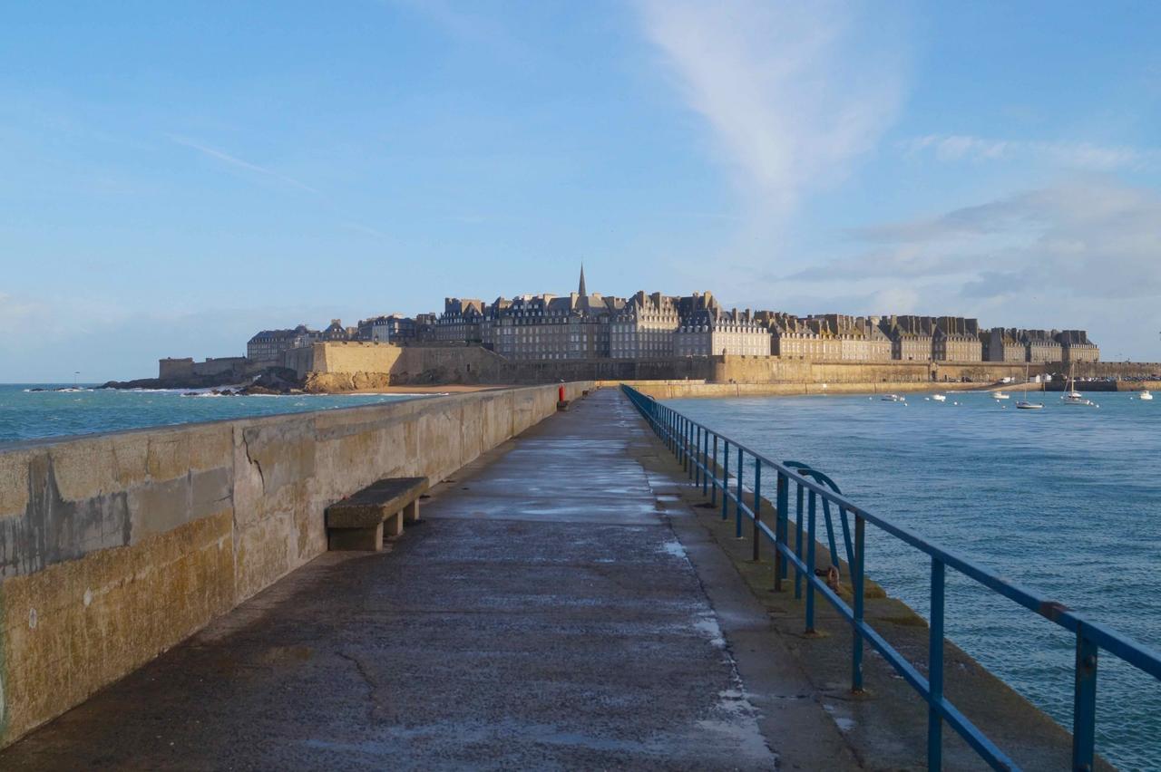 Saint Malo Courtoisville Apartment Bagian luar foto