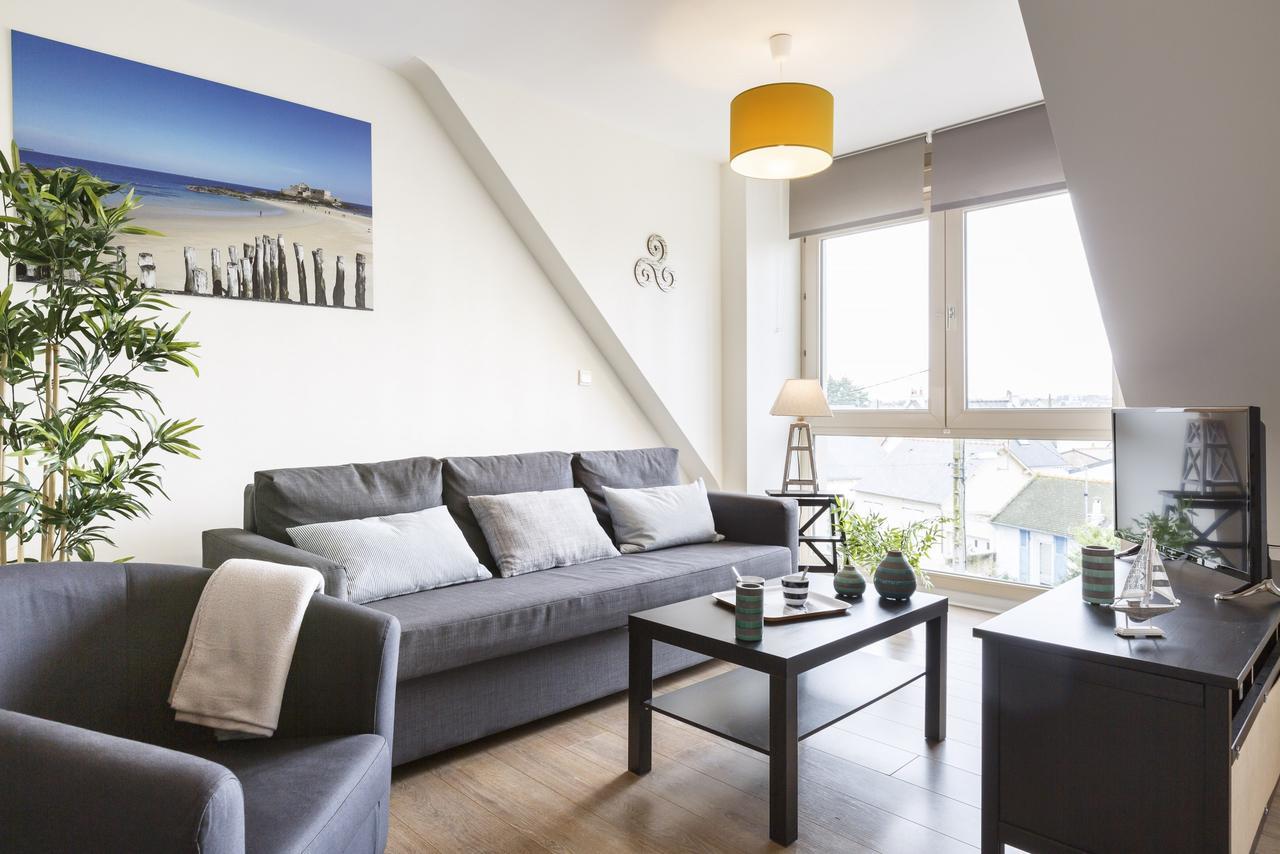 Saint Malo Courtoisville Apartment Bagian luar foto