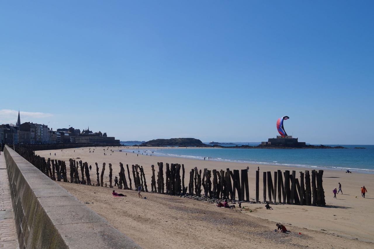 Saint Malo Courtoisville Apartment Bagian luar foto
