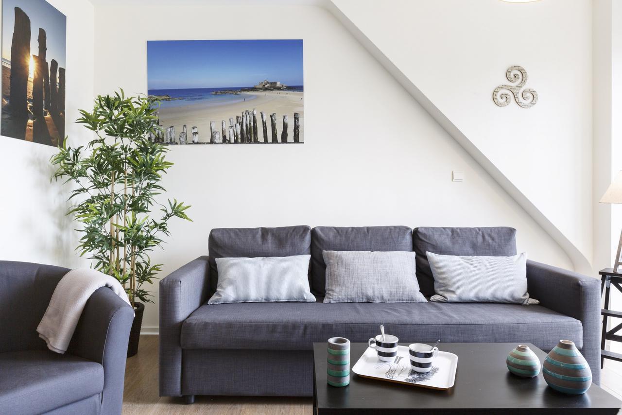 Saint Malo Courtoisville Apartment Bagian luar foto